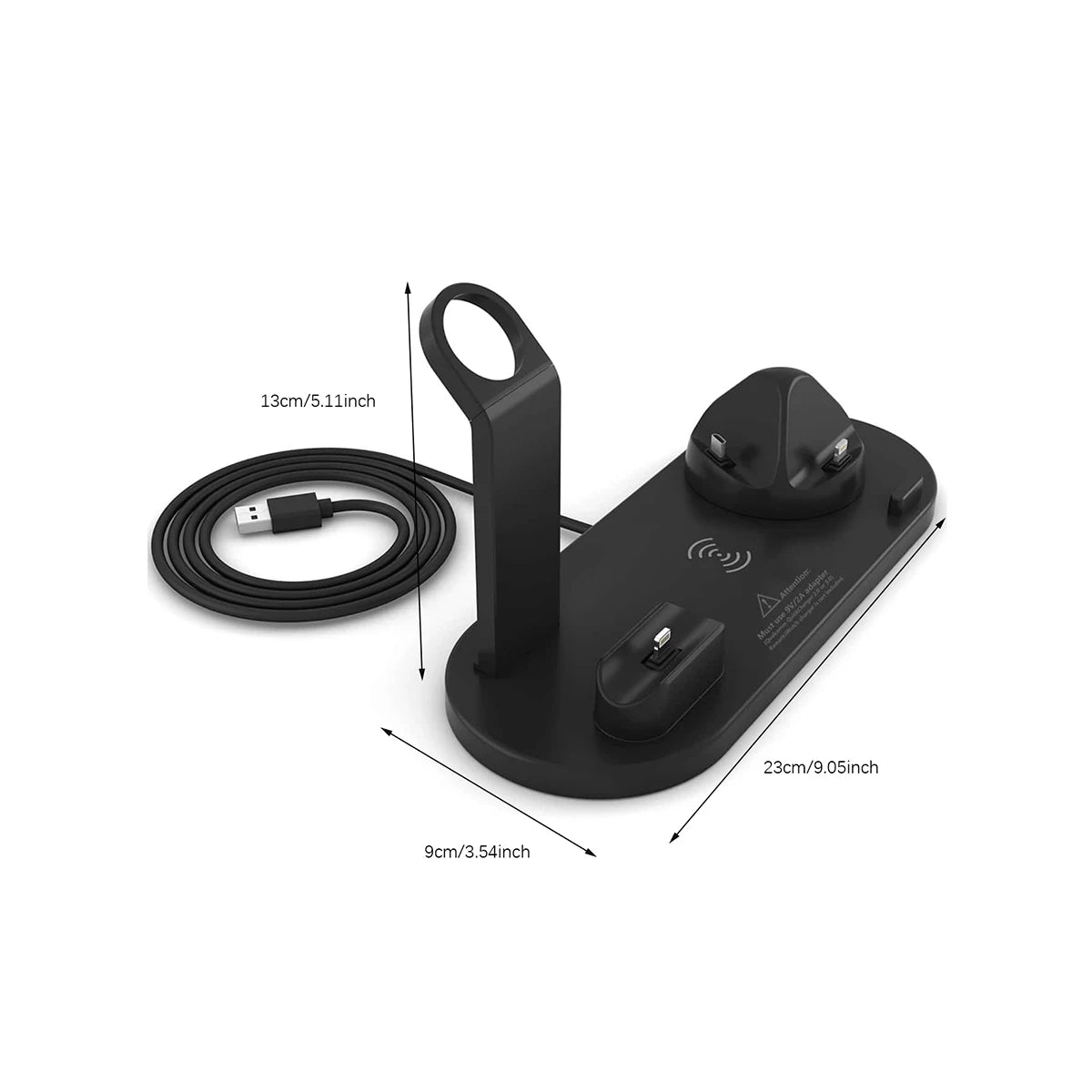 Wireless Charger Stand For iPhone & Watch & Airpods