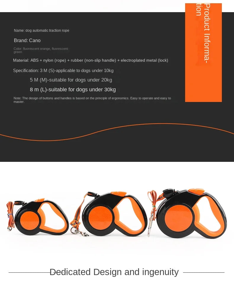 Pet Leash Retractable