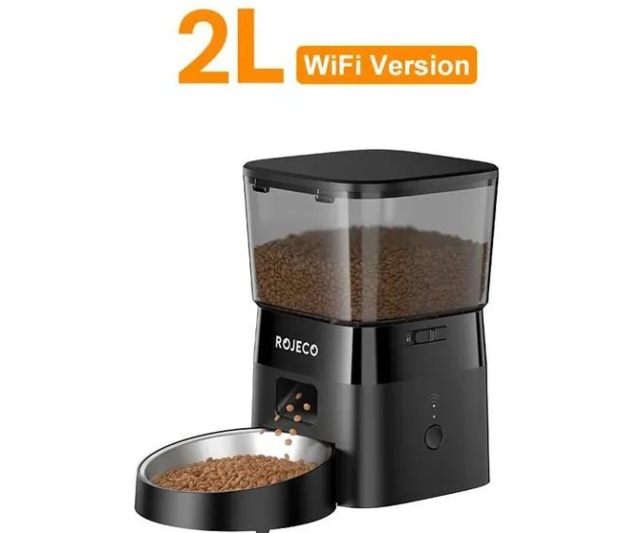 ROJECO 2L Automatic Cat Feeder - App Controller