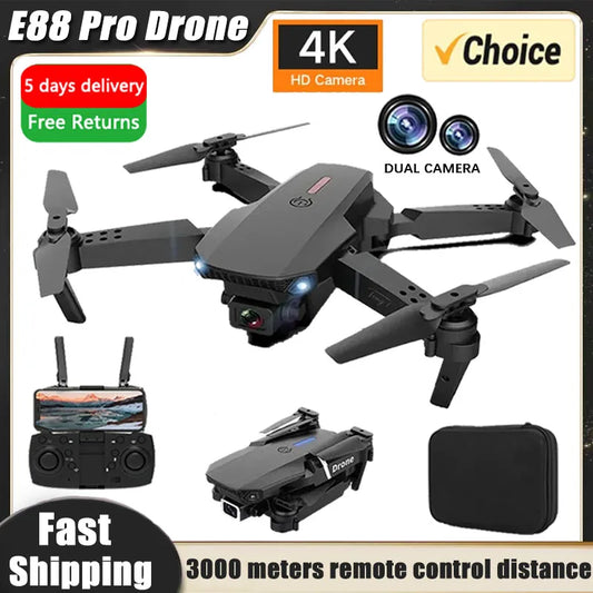 New E88Pro RC Drone 4K Professional