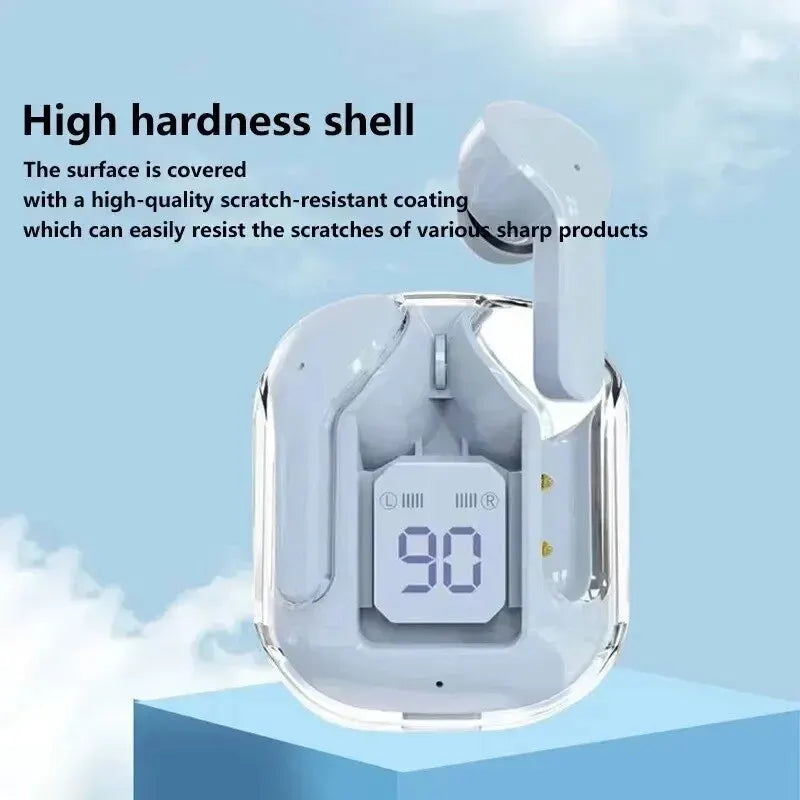 T2 Wireless Bluetooth Earphone Transparent