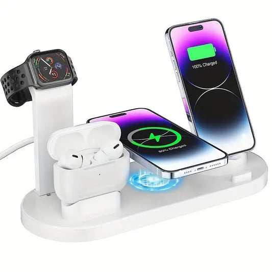 Wireless Charger Stand For iPhone & Watch & Airpods
