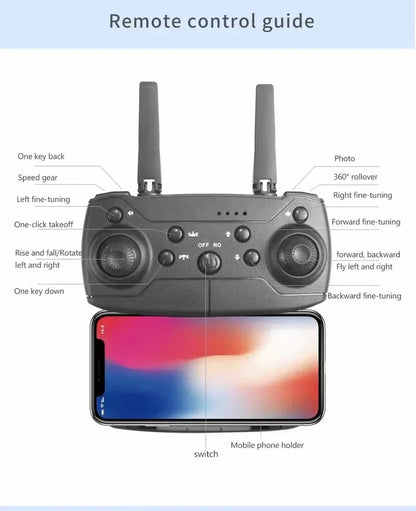 New E88Pro RC Drone 4K Professional