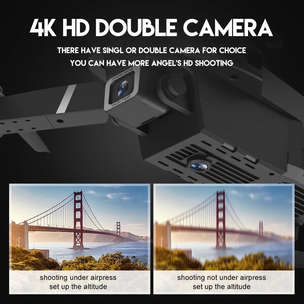 New E88Pro RC Drone 4K Professional