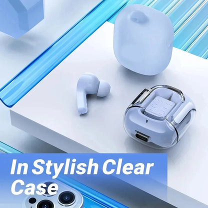 T2 Wireless Bluetooth Earphone Transparent
